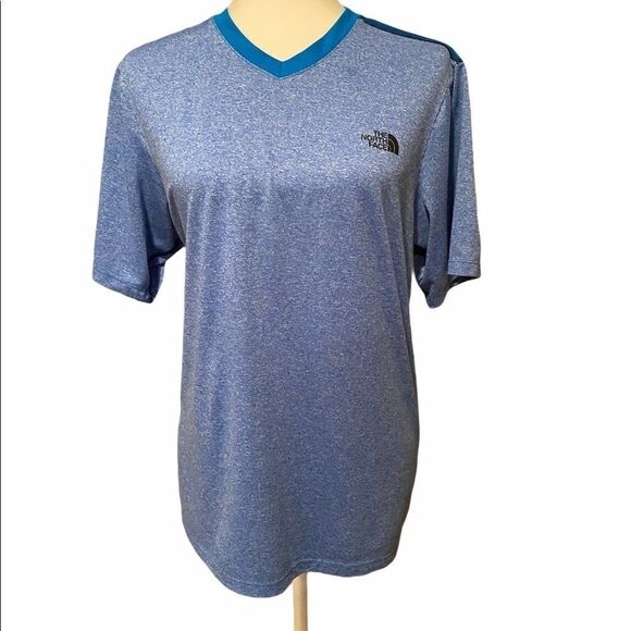 The North Face Flash Dry Shirt Size Medium V Neck - Picture 1 of 7